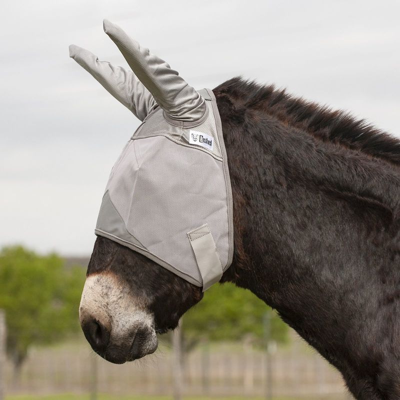 CASHEL CRUSADER MULE FLY MASK, LONG NOSE AND EARS
