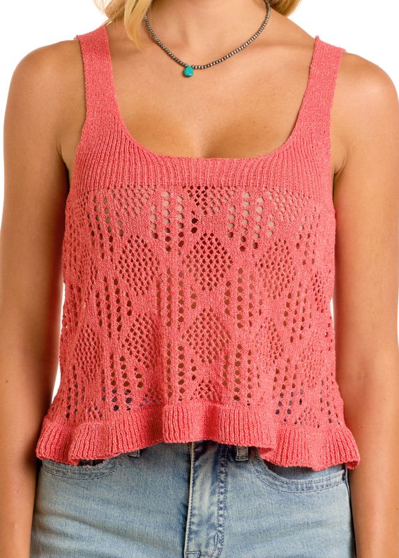 ROCK &amp; ROLL KNIT TANK