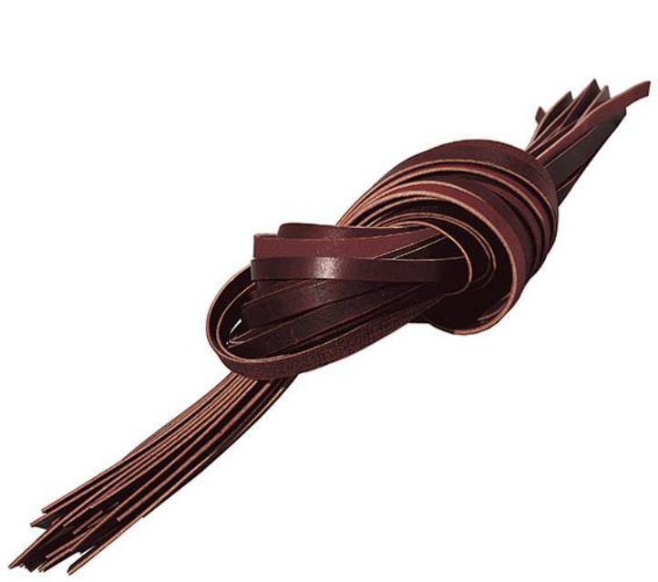 SADDLE STRING, BURGUNDY