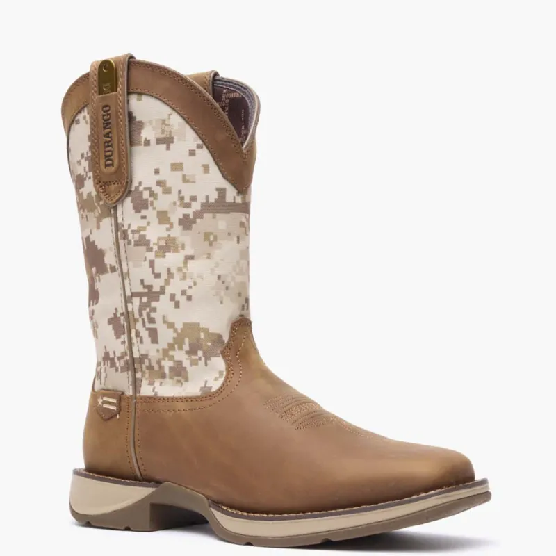 DURANGO® REBEL DESERT CAMO PULL-ON WESTERN BOOT