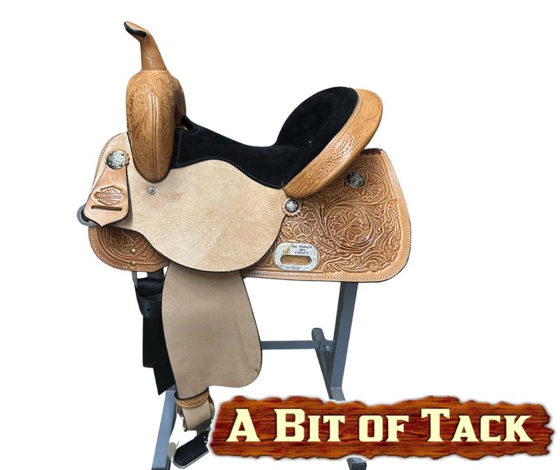 15" Circle Y High Horse Mansfield Barrel Saddle - Wide