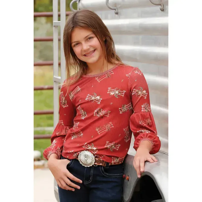 CRUEL GIRLS RODEO BLOUSE