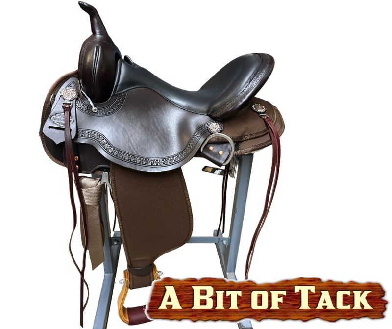 18" Circle Y Rosebud Cordura Trail Saddle - Regular