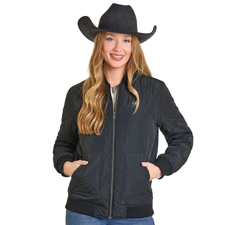 PANHANDLE QUILTED BOMBER JACKET