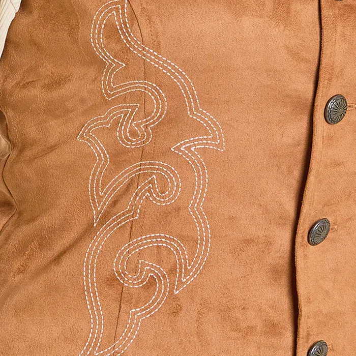 ROCK &amp; ROLL MICROSUEDE VEST