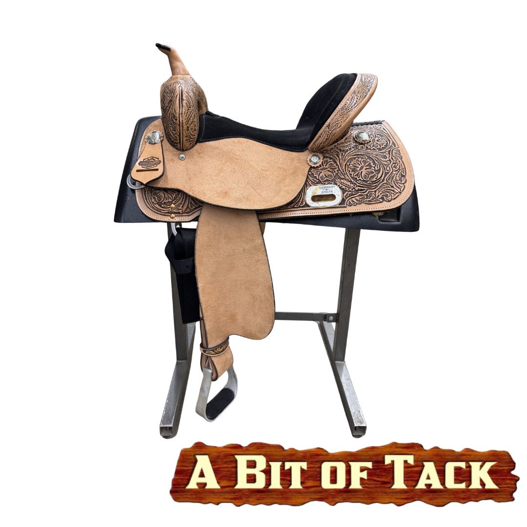 16" Circle Y High Horse Mansfield Barrel Saddle - Wide Fit