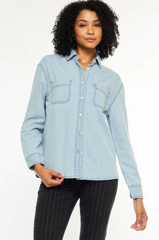 KANCAN BARBARA BOYFRIEND SHIRT