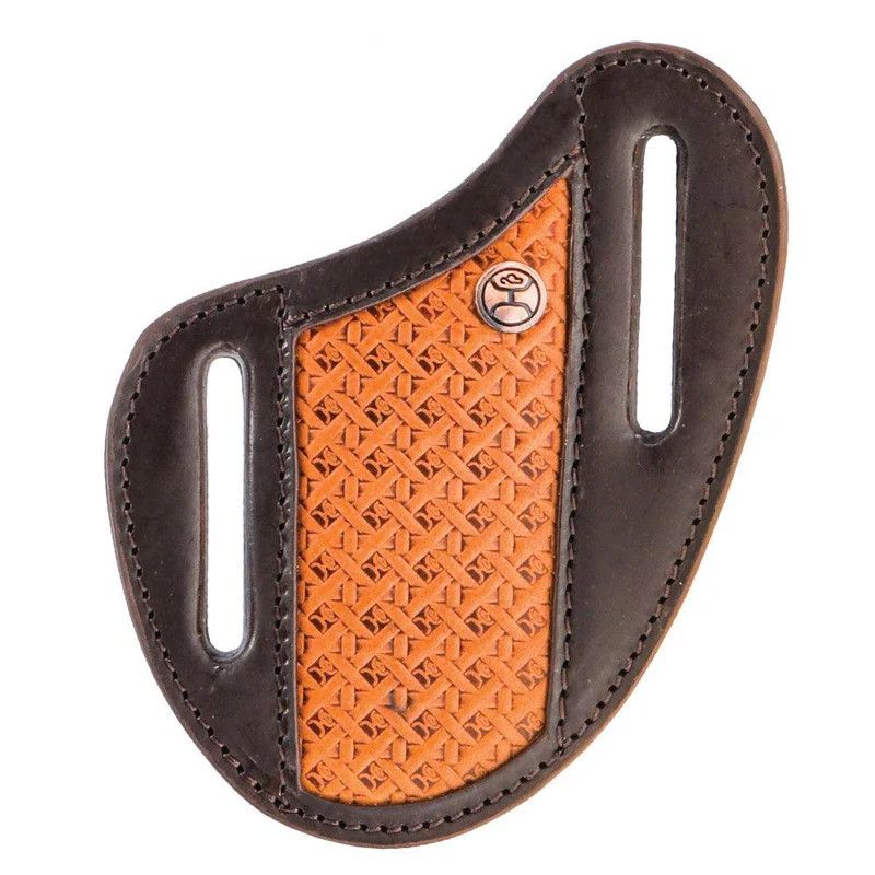 HOOEY "HANDS UP BASKET WEAVE" PANCAKE KNIFE SHEATH