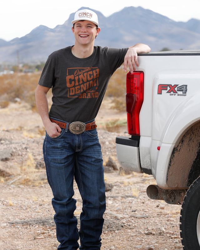 CINCH ORIGINAL DENIM TEE