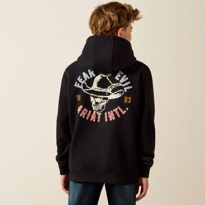 ARIAT STITCHED SKULL HOODIE