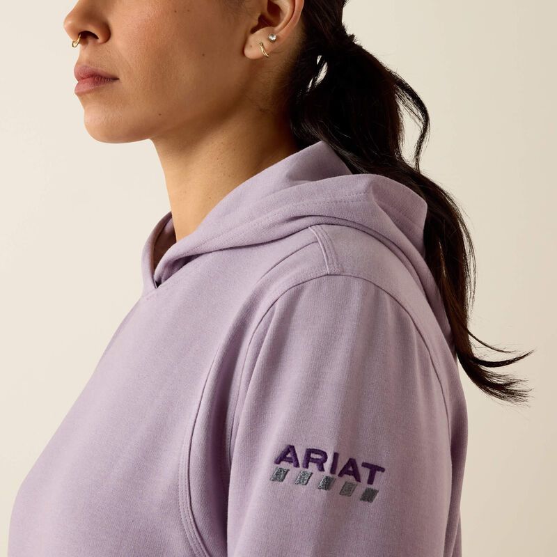 ARIAT REBAR LIGHTWEIGHT CROPPED HOODIE