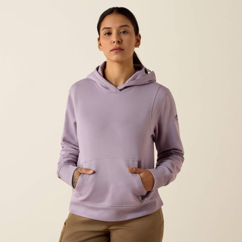ARIAT REBAR LIGHTWEIGHT CROPPED HOODIE