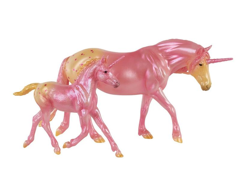 BREYER CANDY DELIGHTS UNICORN HORSE &amp; FOAL