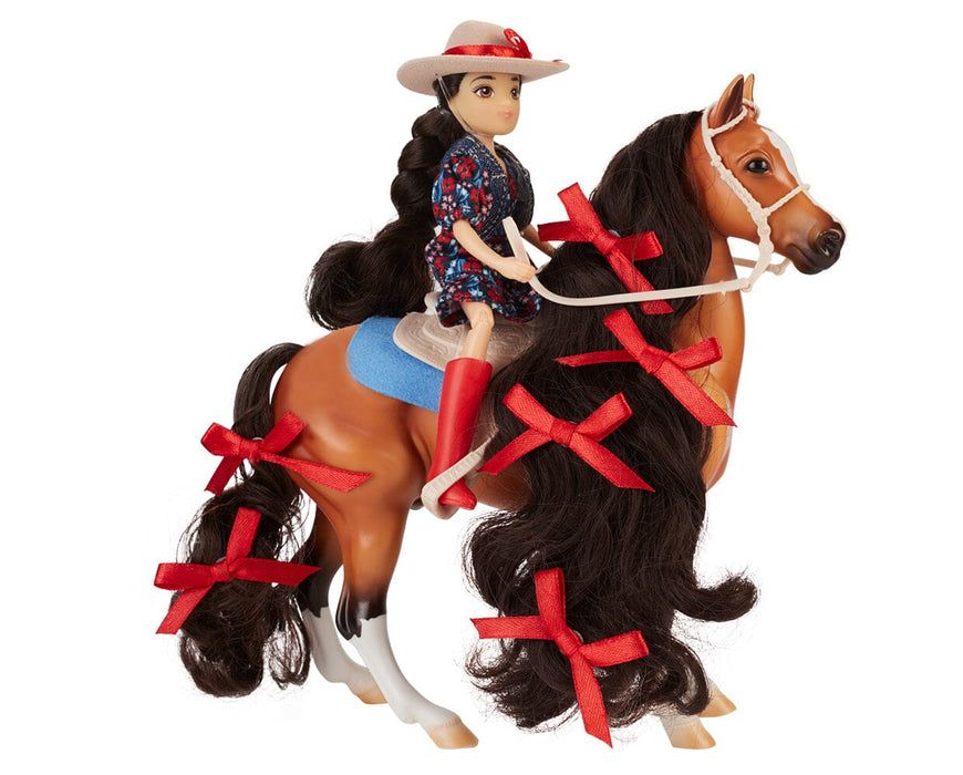 BREYER NORA &amp; BOOTS WESTERN HORSE &amp; RIDER