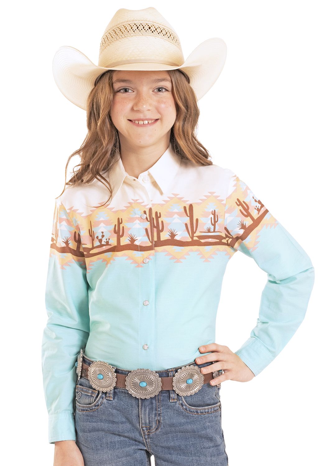 PANHANDLE SLIM DESERT SNAP SHIRT