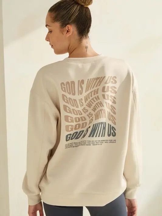 GOD IS WITH US SWEATSHIRT