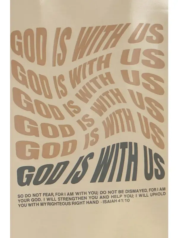 GOD IS WITH US SWEATSHIRT