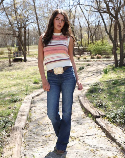 CRUEL DENIM MILA MODERATE RISE TROUSER