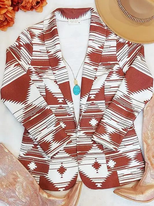 CARLY AZTEC BLAZER