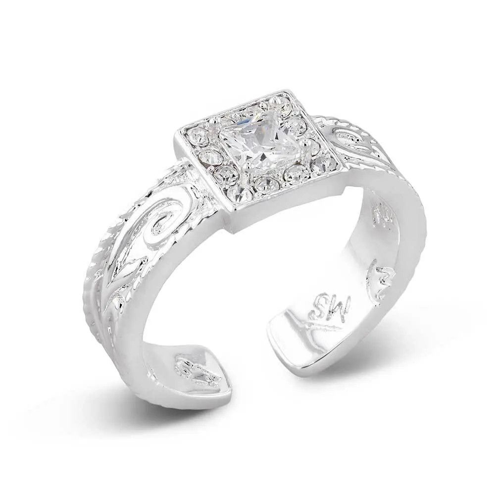 MONTANA SILVERSMITHS DESERT WHIRL ENGRAVED RING