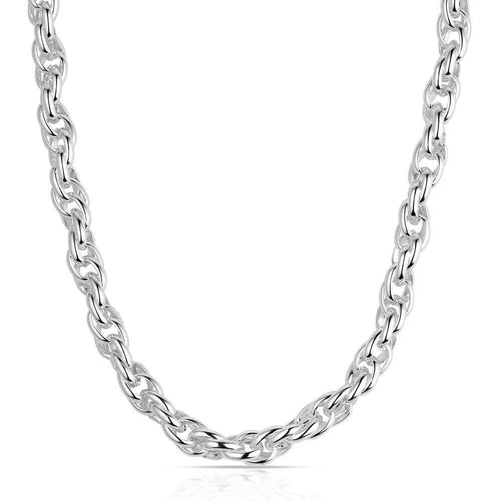 MONTANA SILVERSMITHS GATEKEEPER WHEAT CHAIN NECKLACE