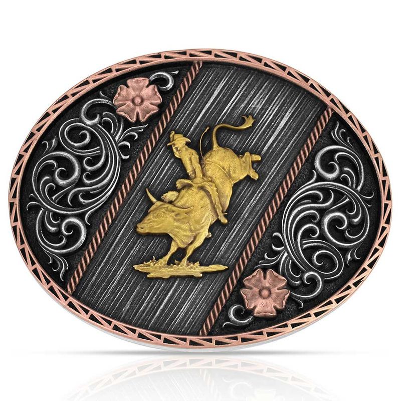 TRICOLOR RODEO BUCKLE
