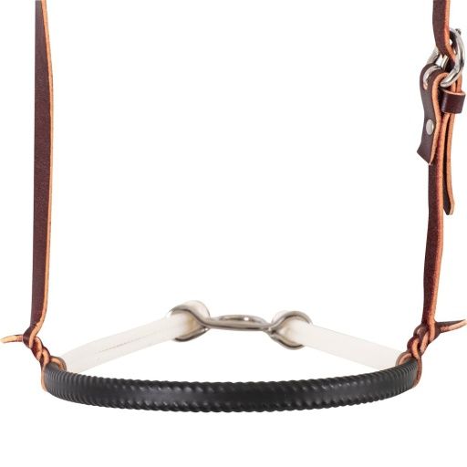 MARTIN SADDLERY DOUBLE ROPE NOSEBAND, SHRINK WRAP