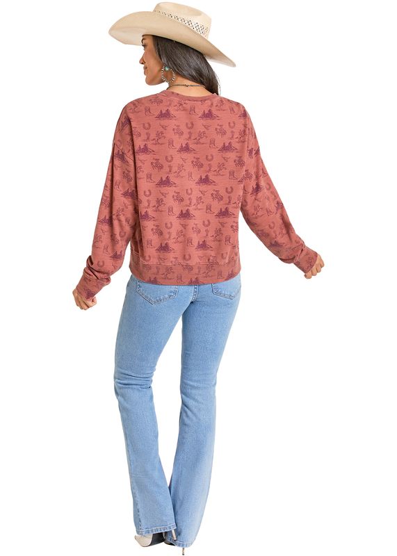 ROCK &amp; ROLL CONVERSATIONAL PULLOVER