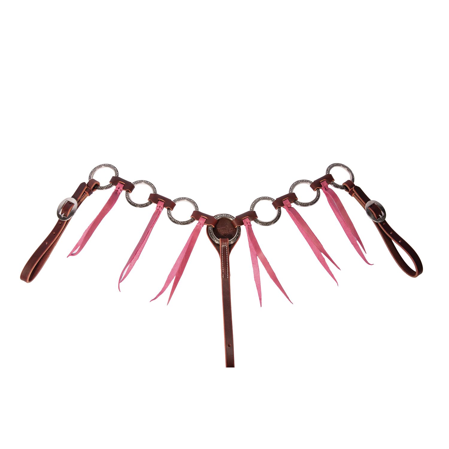PROFESSIONAL'S CHOICE PONY RING BREASTCOLLAR WITH TASSLE