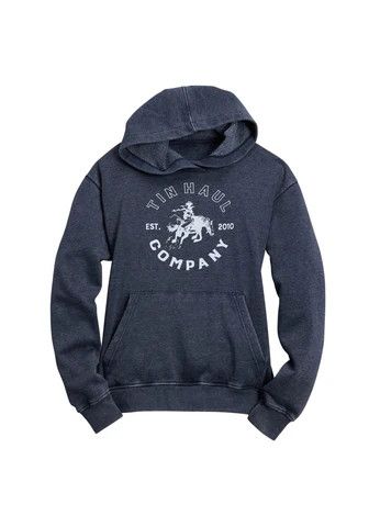 TIN HAUL COWGIRL BRONC RIDER HOODIE