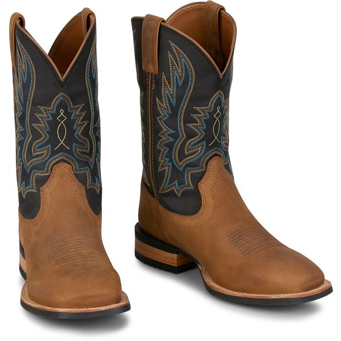 JUSTIN 11" RUSTLE WESTERN BOOT