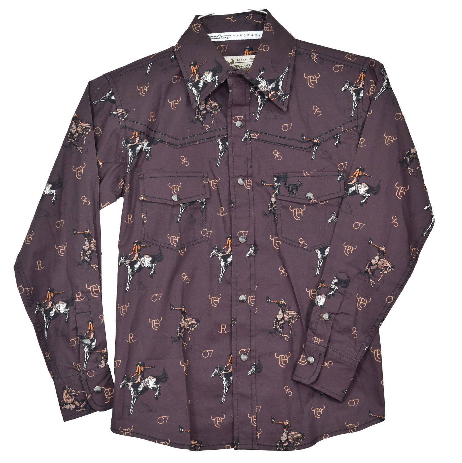 COWBOY HARDWARE BRONC WESTERN SHIRT
