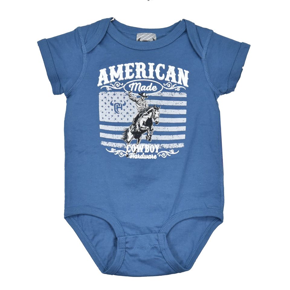 COWBOY HARDWARE AMERICAN MADE ROMPER