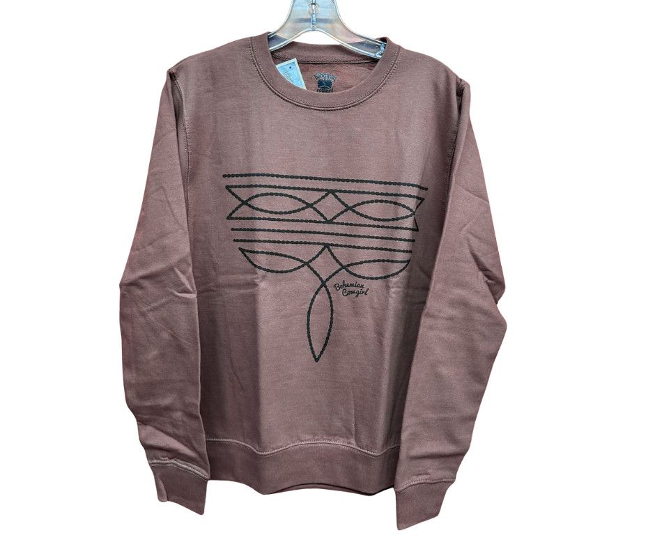 BOOT STITCH SWEATSHIRT