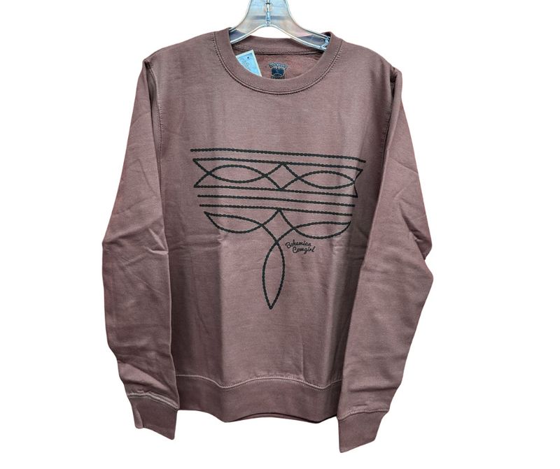 BOOT STITCH SWEATSHIRT