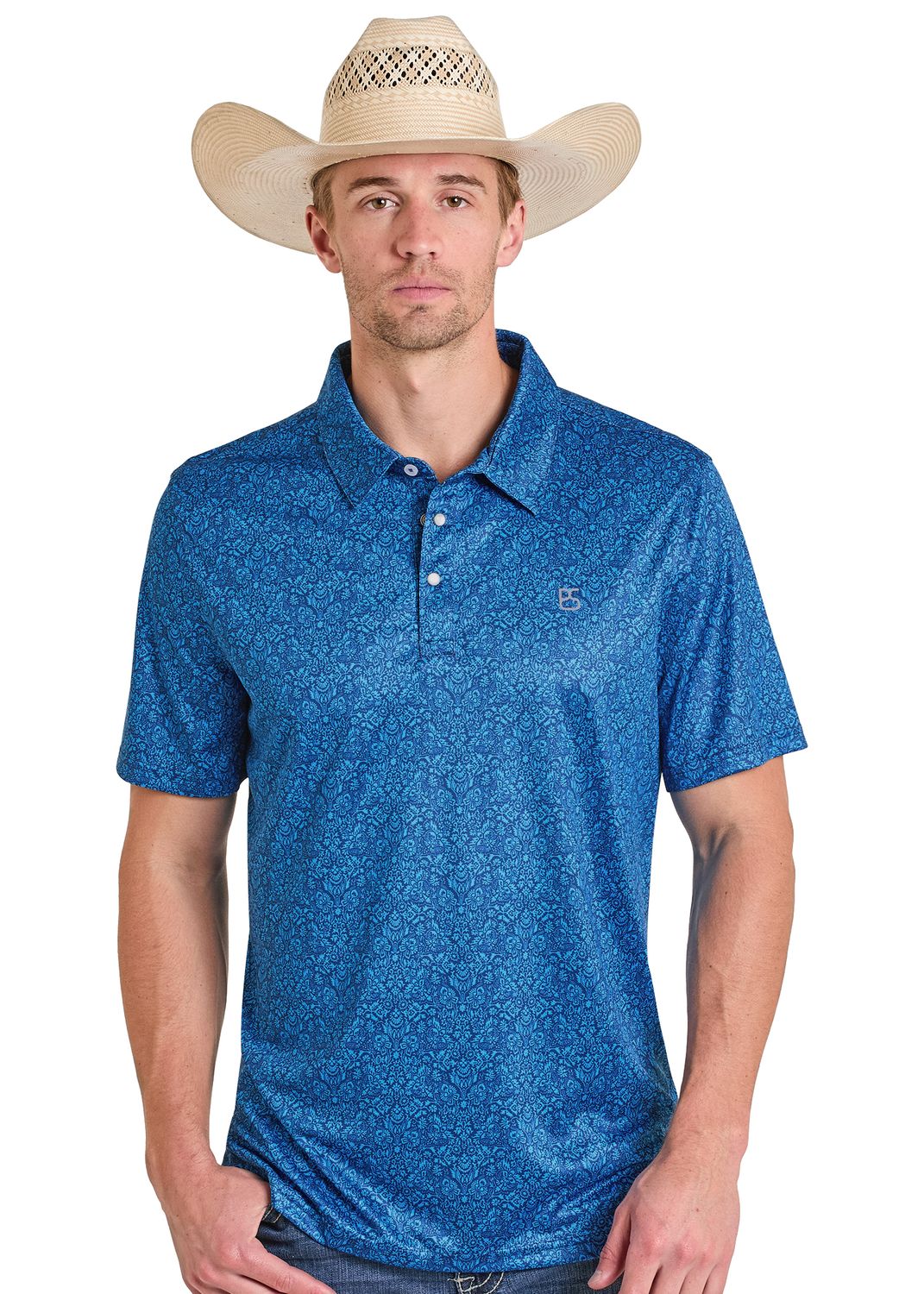 PANHANDLE SLIM PRINT POLO