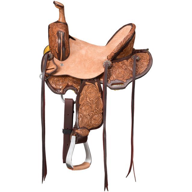 13" Youth Billings Barrel Saddle