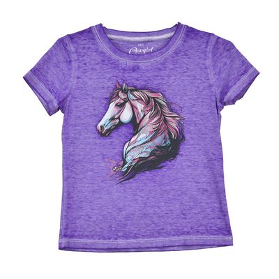 COWGIRL HARDWARE WATERCOLOR HORSE TEE