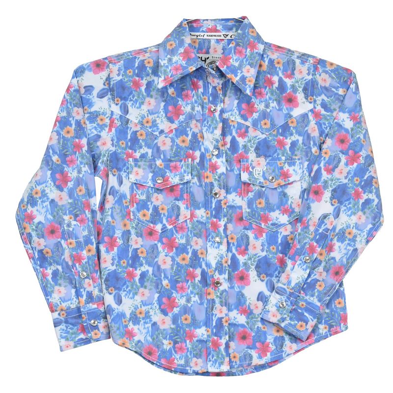 COWGIRL HARDWARE FLORAL MONET WESTERN SHIRT