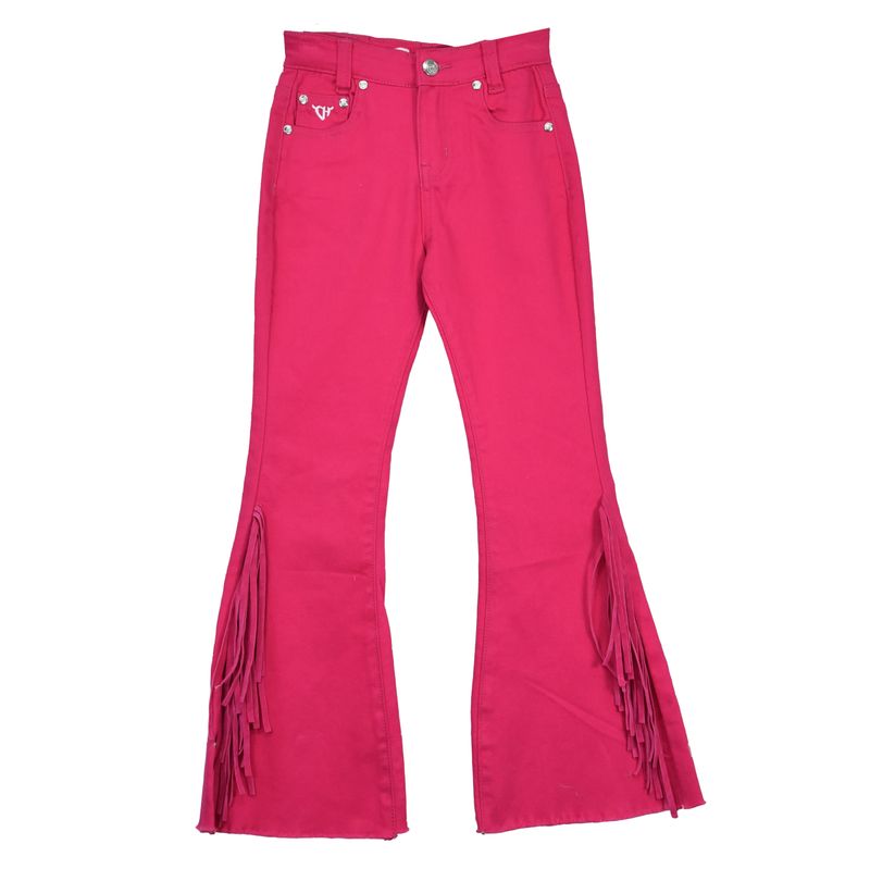 COWGIRL HARDWARE SIDE FRINGE FLARE JEAN