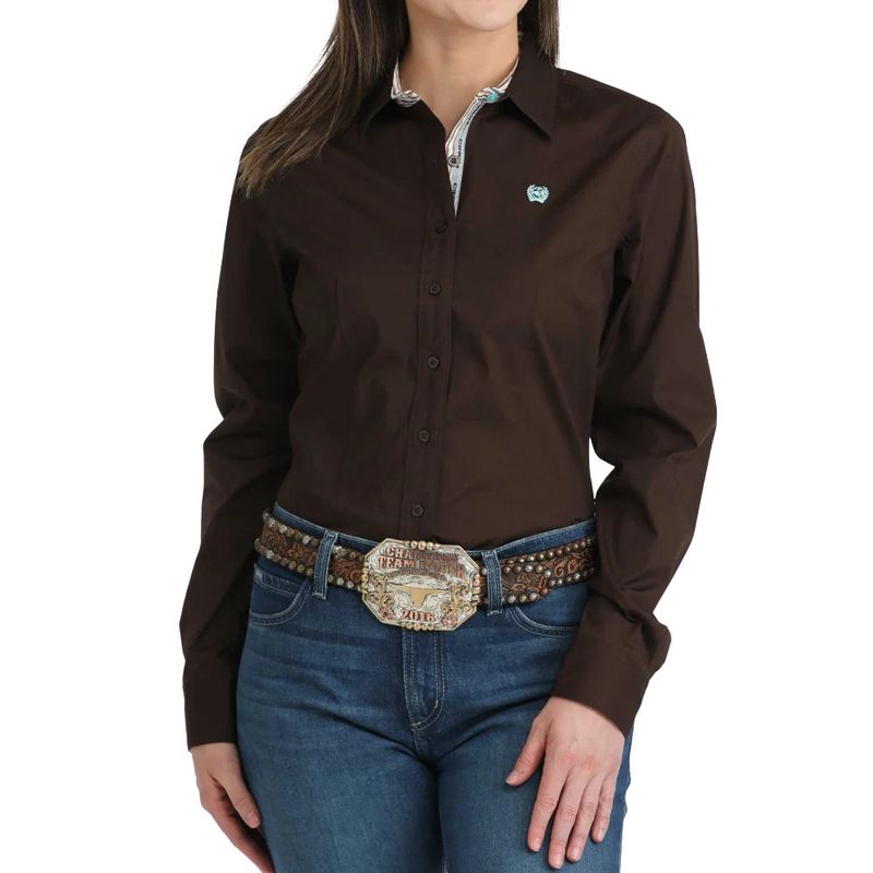 CINCH SOLID BUTTON DOWN SHIRT