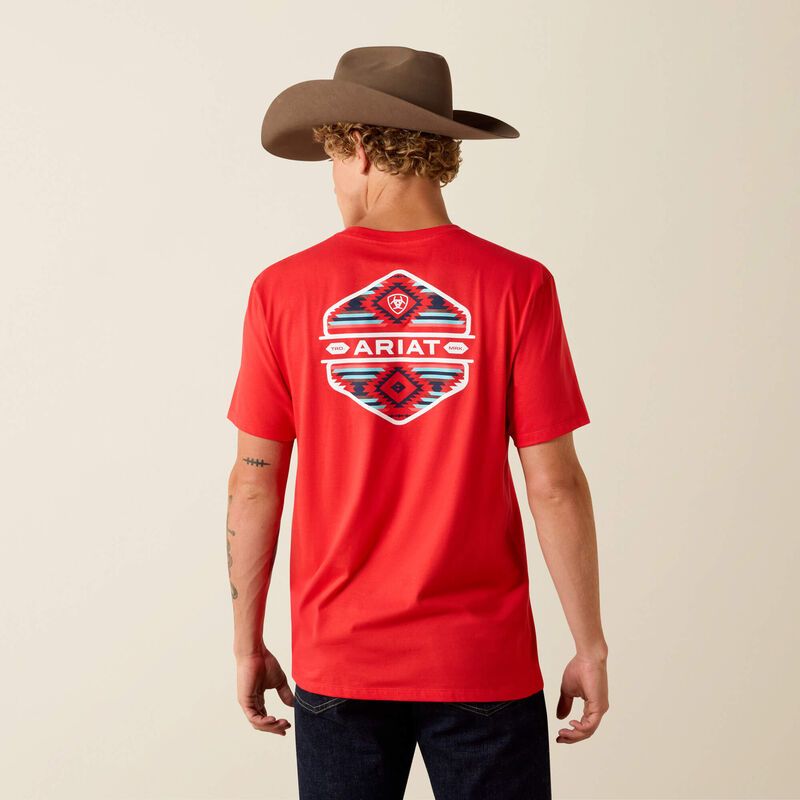 ARIAT CHINELOS HEX CLASSIC FIT T-SHIRT