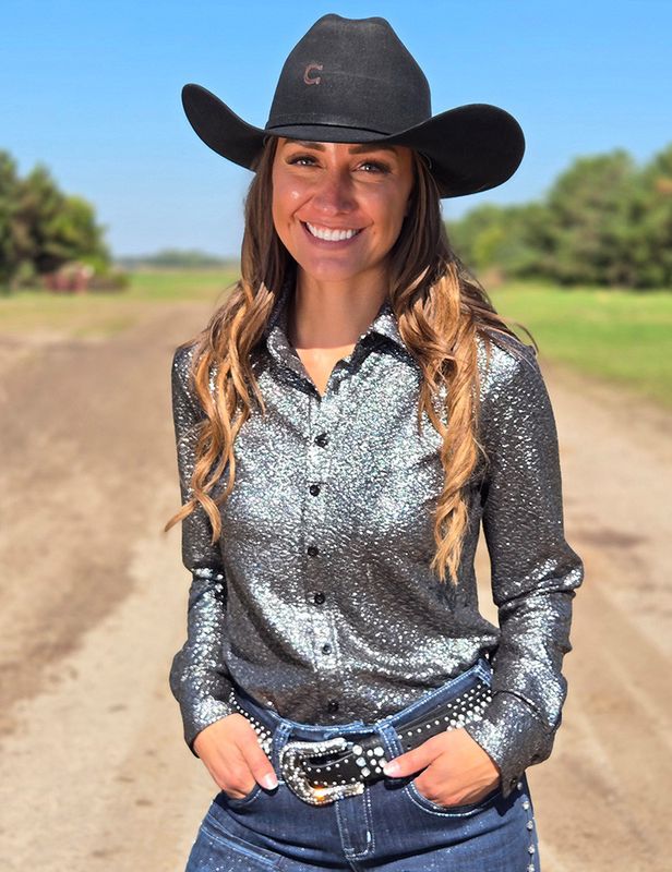 COWGIRL TUFF PULLOVER BUTTON UP