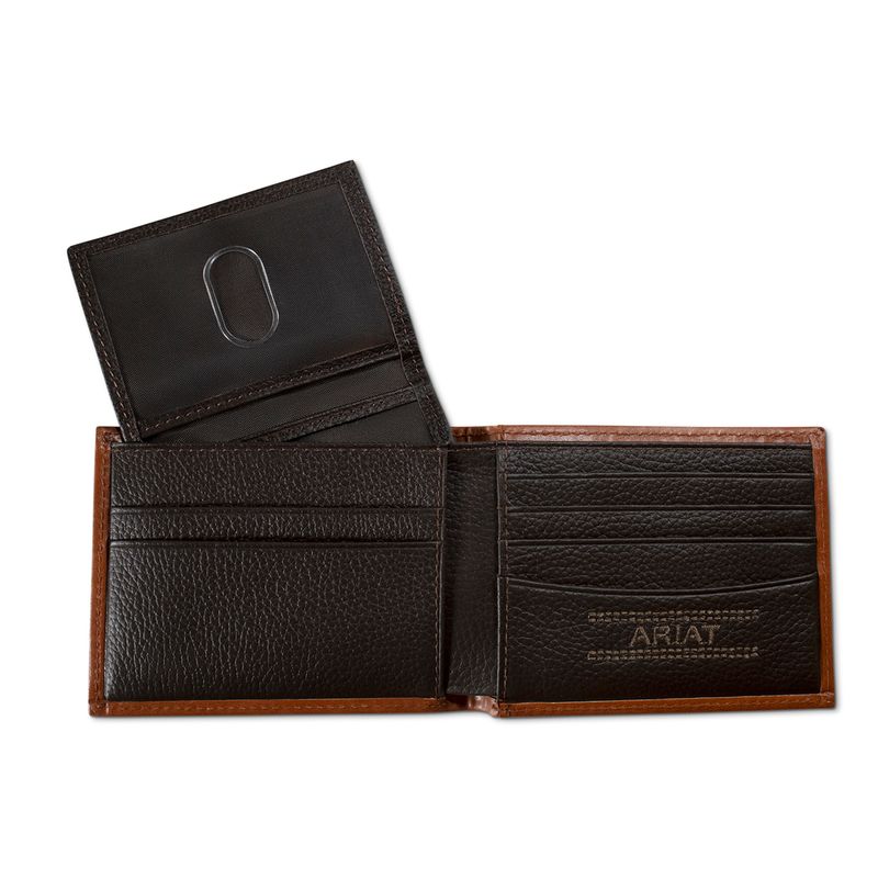 ARIAT DIAMOND EMBOSSED BIFOLD WALLET