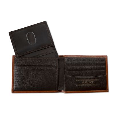 ARIAT DIAMOND EMBOSSED BIFOLD WALLET