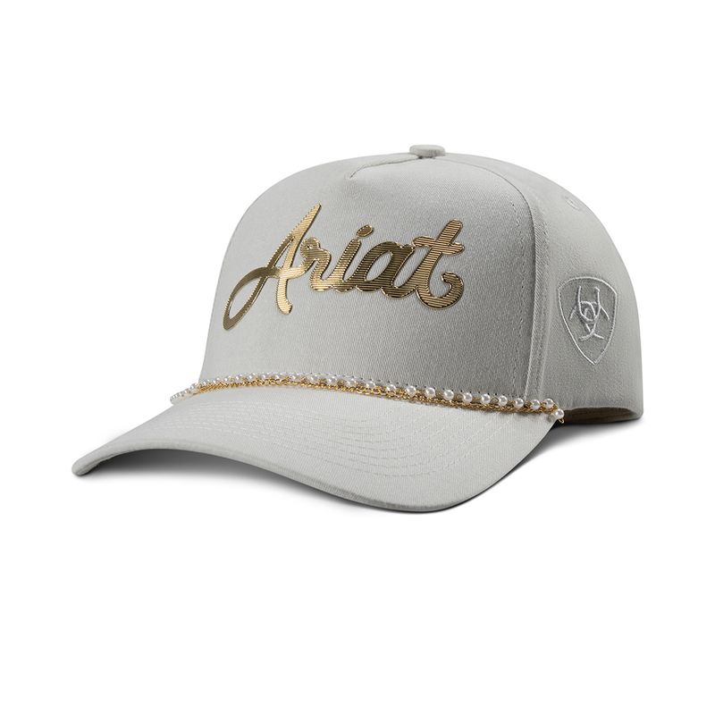 ARIAT BRIM PEARLS CAP