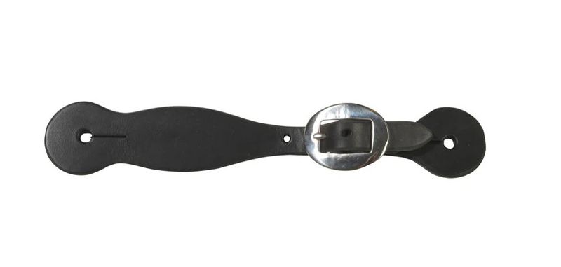 BERLIN LEATHER BLACK SPUR STRAP