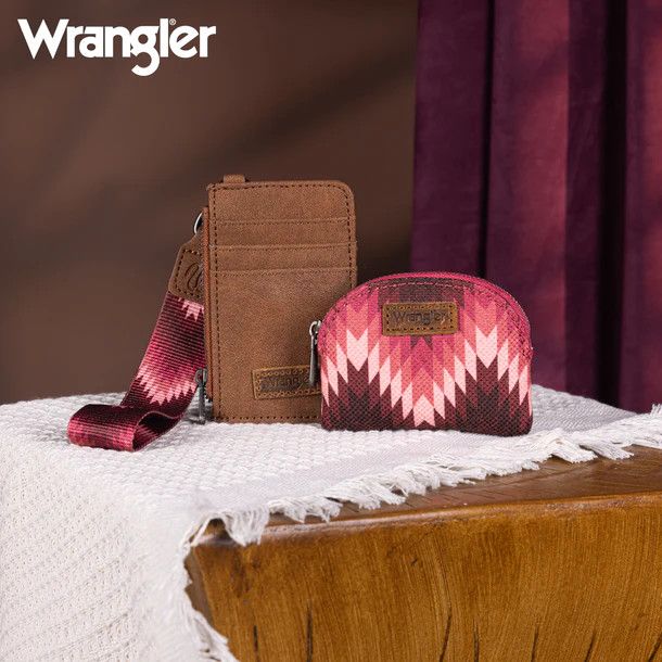 WRANGLER SOUTHWESTERN DUAL POUCH WRISTLET