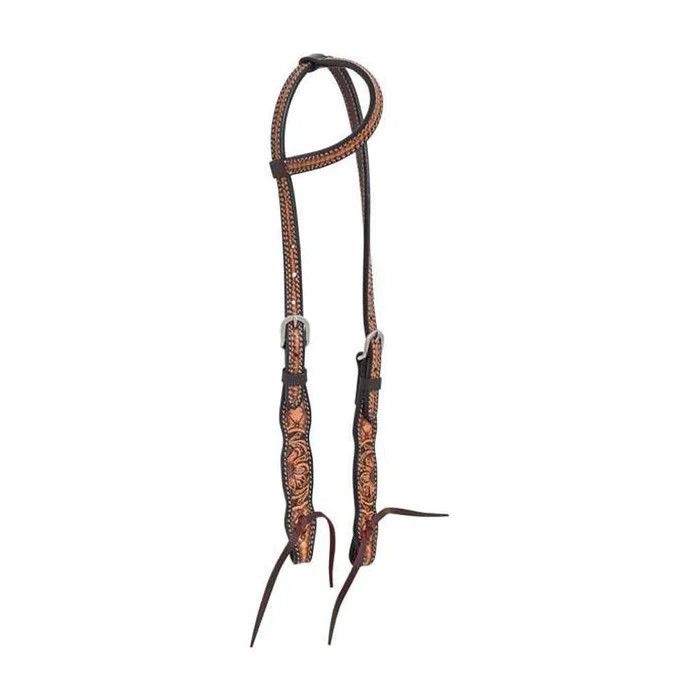 CIRCLE Y QUILTED SUNFLOWER ONE EAR HEADSTALL
