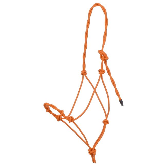 SHOWMAN TWISTED COWBOY KNOT HALTER